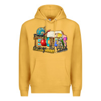 Mustard teachers change the world Premium Hoodie - Zillion Design Studio