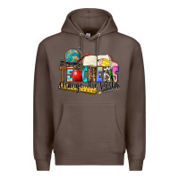 Coffee teachers change the world Premium Hoodie - Zillion Design Studio