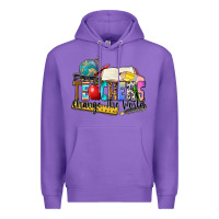 Purple teachers change the world Premium Hoodie - Zillion Design Studio