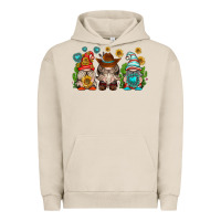 Pigment French Oak western gnomies Urban Hoodie - texasbilliewilder
