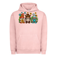 Pigment Salmon western gnomies Urban Hoodie - texasbilliewilder