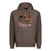 Coffee Mother's Day Mama Bear Hunting Fish Premium Hoodie - RanaPortraitStore