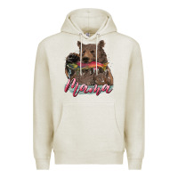 Oatmeal Heather Mother's Day Mama Bear Hunting Fish Premium Hoodie - RanaPortraitStore