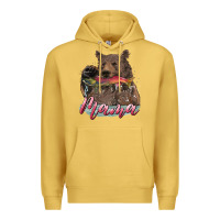 Antique Gold Mother's Day Mama Bear Hunting Fish Premium Hoodie - RanaPortraitStore
