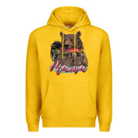Lemon Mother's Day Mama Bear Hunting Fish Premium Hoodie - RanaPortraitStore