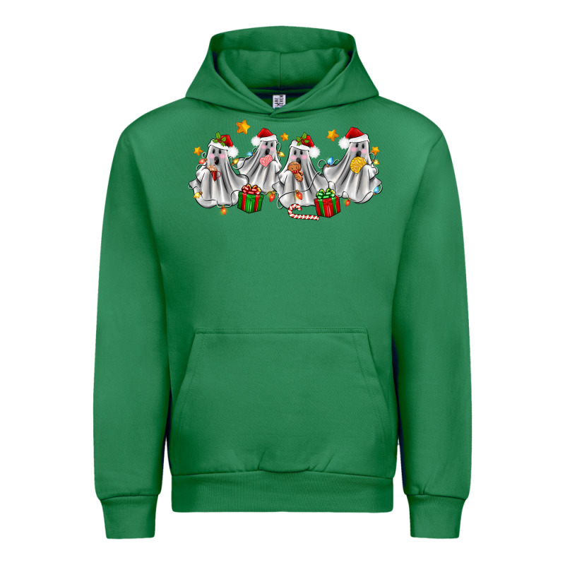Pantasmas Ghost Christmas Urban Hoodie by Zillion Design Studio | Teevron