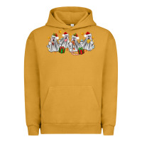Pigment Peanut Butter pantasmas ghost christmas Urban Hoodie - Zillion Design Studio