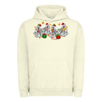 Pigment Pistachio pantasmas ghost christmas Urban Hoodie - Zillion Design Studio