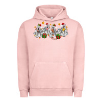 Pigment Salmon pantasmas ghost christmas Urban Hoodie - Zillion Design Studio