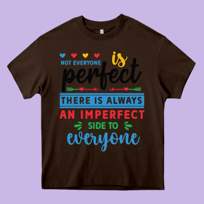 Not Everyone Is Perfect. There Is Always An Imperf Heavy Core Tee Designed By Cowhidedigitalart