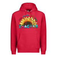 Cardinal teacher sunflower listen encourage motivate inspir Premium Hoodie - Zillion Design Studio