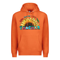 Carrot teacher sunflower listen encourage motivate inspir Premium Hoodie - Zillion Design Studio