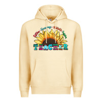 Pina Colada teacher sunflower listen encourage motivate inspir Premium Hoodie - Zillion Design Studio