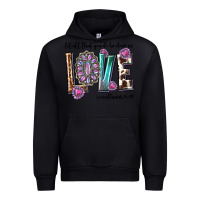Black western let all that you do be done in love with g Urban Hoodie - texasbilliewilder