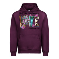 Mauve Wine western let all that you do be done in love with g Urban Hoodie - texasbilliewilder