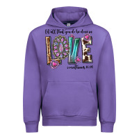 Tulip western let all that you do be done in love with g Urban Hoodie - texasbilliewilder