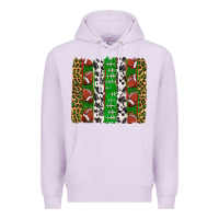 Lilac football brush strokes Premium Hoodie - texasbilliewilder