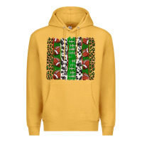 Mustard football brush strokes Premium Hoodie - texasbilliewilder