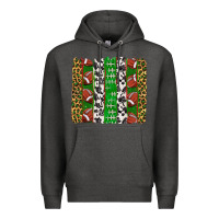 Charcoal Heather football brush strokes Premium Hoodie - texasbilliewilder