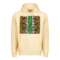 Pina Colada football brush strokes Premium Hoodie - texasbilliewilder
