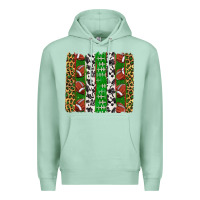 Seafoam football brush strokes Premium Hoodie - texasbilliewilder
