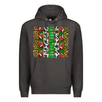 Smoke football brush strokes Premium Hoodie - texasbilliewilder