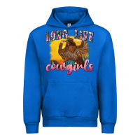 Cobalt western long live cowgirls Urban Hoodie - texasbilliewilder