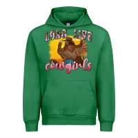 Emerald western long live cowgirls Urban Hoodie - texasbilliewilder
