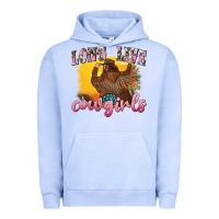 Pigment Grape Ice western long live cowgirls Urban Hoodie - texasbilliewilder