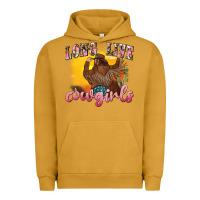 Pigment Peanut Butter western long live cowgirls Urban Hoodie - texasbilliewilder