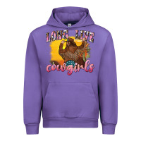 Tulip western long live cowgirls Urban Hoodie - texasbilliewilder