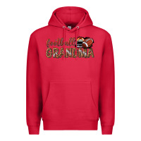 Cardinal football grandma with leopard Premium Hoodie - texasbilliewilder
