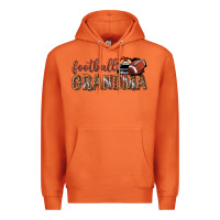 Carrot football grandma with leopard Premium Hoodie - texasbilliewilder
