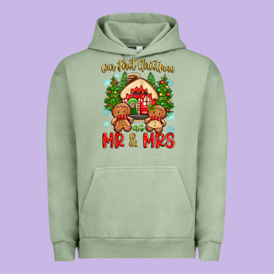 Urban Hoodie our first christmas as mr and mrs