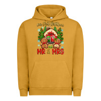 Pigment Peanut Butter our first christmas as mr and mrs Urban Hoodie - Zillion Design Studio