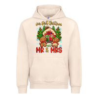 Sandshell our first christmas as mr and mrs Urban Hoodie - Zillion Design Studio