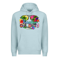 Blue Mist teacher off duty Premium Hoodie - Zillion Design Studio