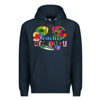 Navy teacher off duty Premium Hoodie - Zillion Design Studio
