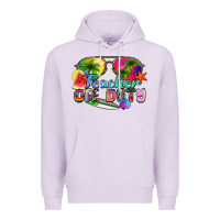 Lilac teacher off duty Premium Hoodie - Zillion Design Studio