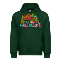 Foreset Green yeehaws and hellnaws Urban Hoodie - texasbilliewilder