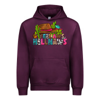 Mauve Wine yeehaws and hellnaws Urban Hoodie - texasbilliewilder