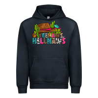 Navy yeehaws and hellnaws Urban Hoodie - texasbilliewilder