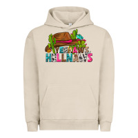 Pigment French Oak yeehaws and hellnaws Urban Hoodie - texasbilliewilder