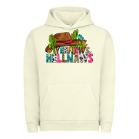 Pigment Pistachio yeehaws and hellnaws Urban Hoodie - texasbilliewilder