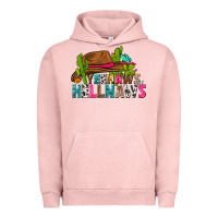 Pigment Salmon yeehaws and hellnaws Urban Hoodie - texasbilliewilder