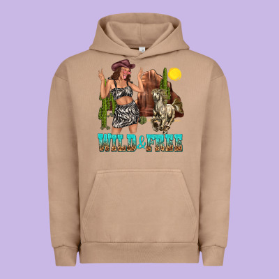 Urban Hoodie wild and free