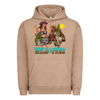 Pigment Burro wild and free Urban Hoodie - texasbilliewilder