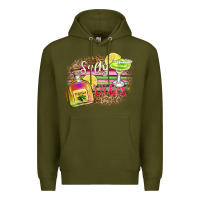Army Green salty vibes Premium Hoodie - Zillion Design Studio