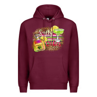 Burgundy salty vibes Premium Hoodie - Zillion Design Studio