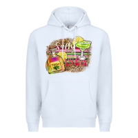 White salty vibes Premium Hoodie - Zillion Design Studio